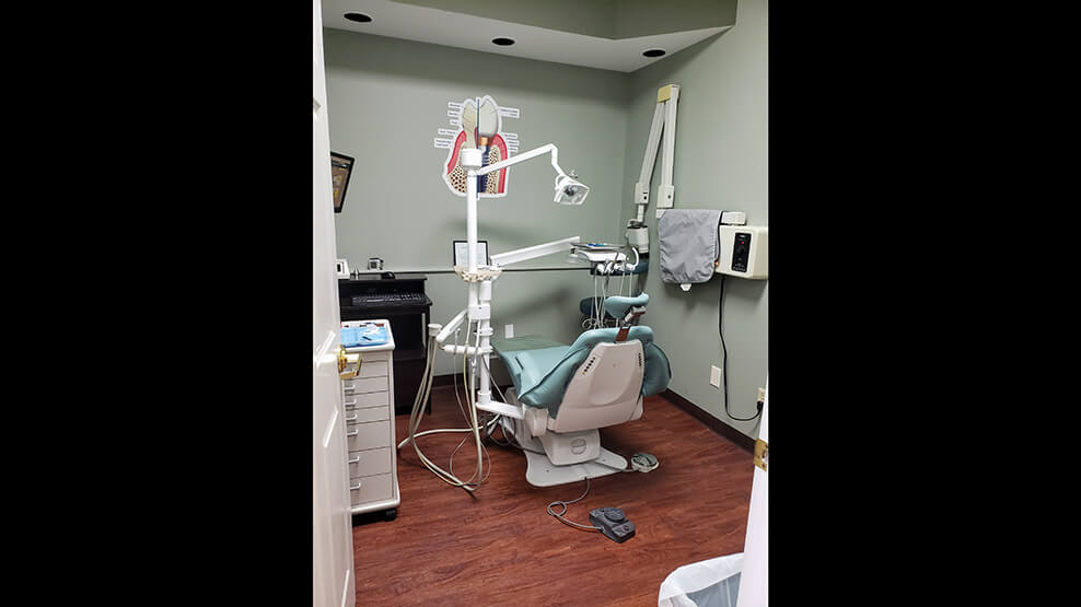 Dental treatment room